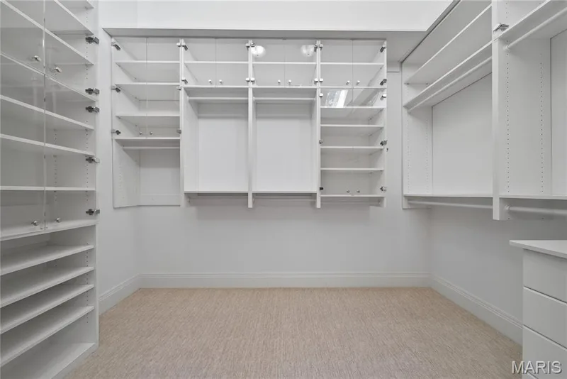 Upper level primary suite closet — 7 Hillside Court, Wentzville, MO 63385