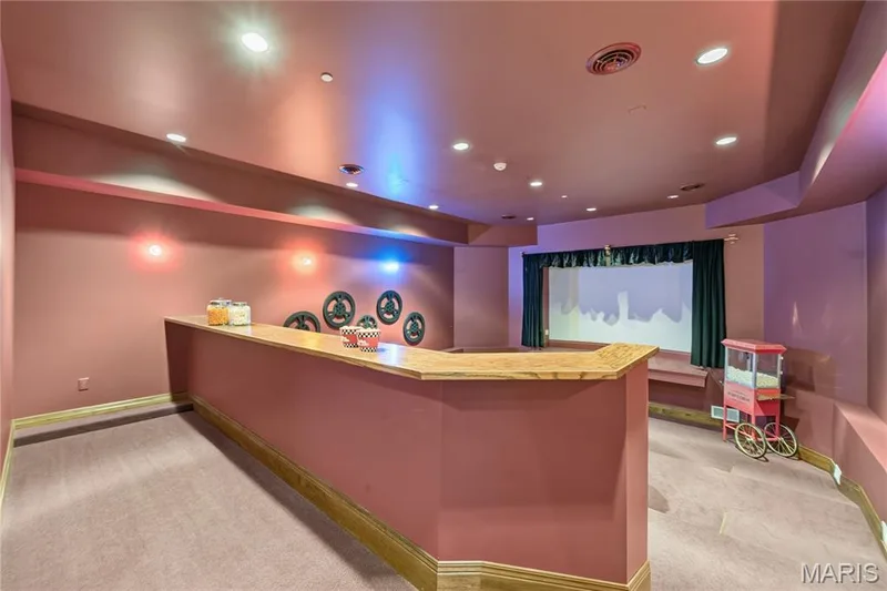 LL theatre room — 7 Hillside Court, Wentzville, MO 63385