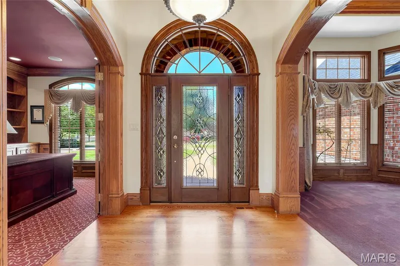 From the stunning architectural details and thoughtfully designed living spaces to the private wooded backdrop, every detail has been carefully crafted to create an extraordinary place to call home. Welcome home! — 4030 Austin Drive, St Charles, MO 63304