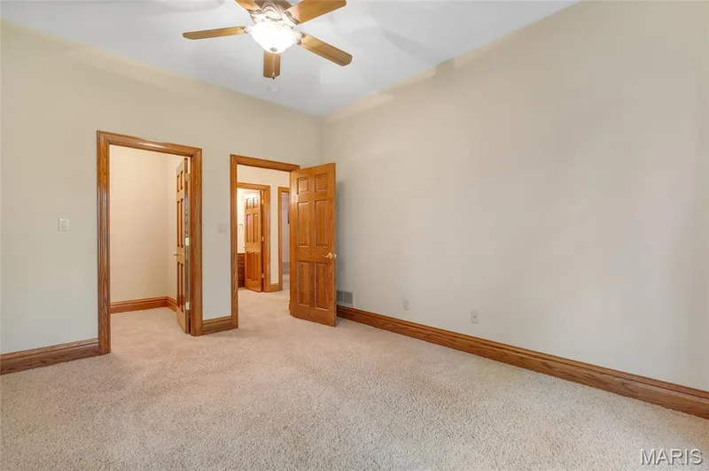 Third bedroom features a walk-in closet. — 4030 Austin Drive, St Charles, MO 63304