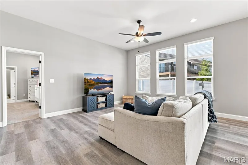 Tall Ceilings, extra windows and lighting wonderful space to gather with family & friends — 130 Pomodora Circle, Wentzville, MO 63385