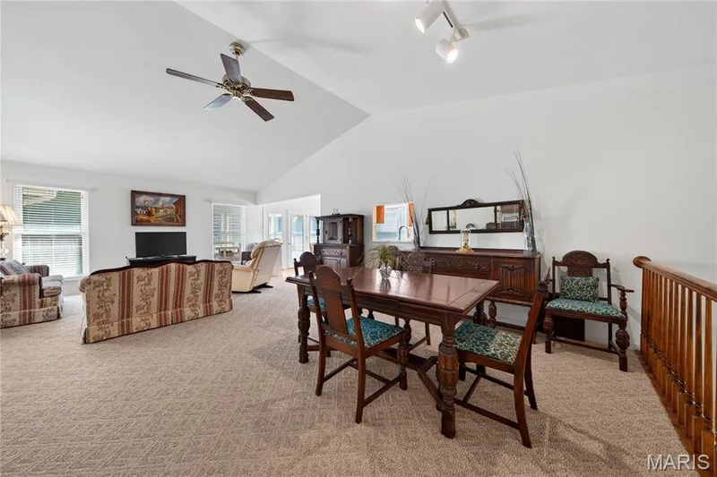 Vaulted dining area — 912 Palmer Court #12, Lake St. Louis, MO 63367