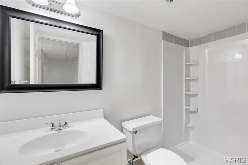 3rd full bathroom located in the finished basement — 3424 La Salle Drive, St Charles, MO 63301