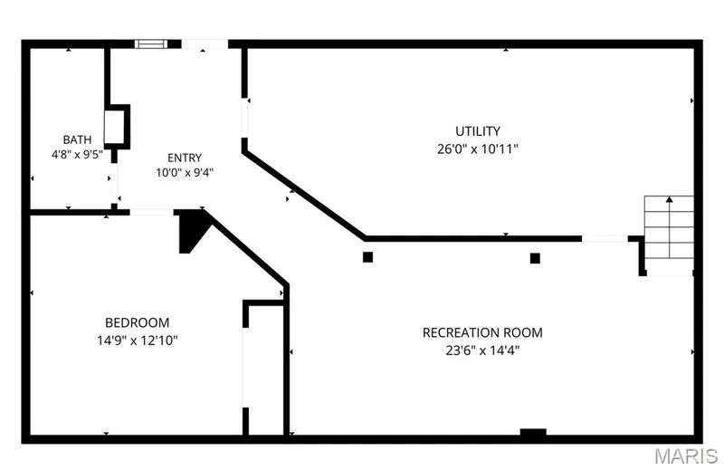 Lower Level — 3424 La Salle Drive, St Charles, MO 63301
