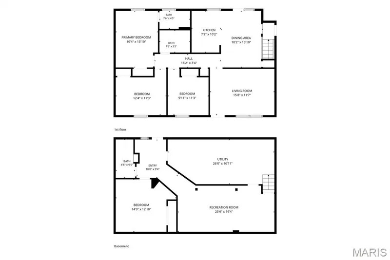 Both levels — 3424 La Salle Drive, St Charles, MO 63301