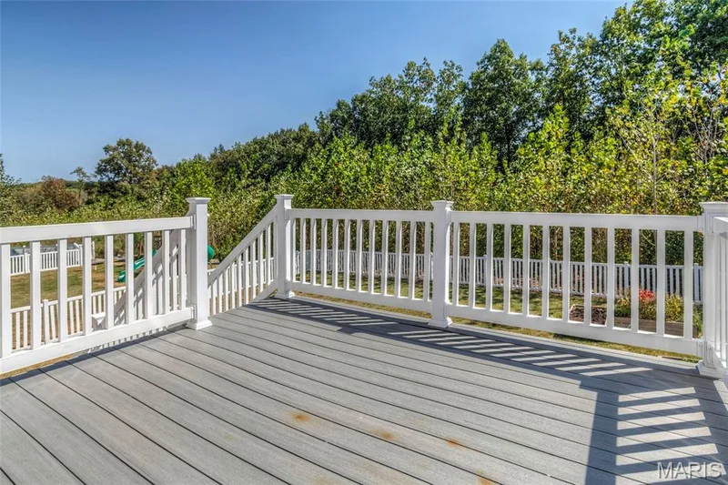 Maintenance free composite deck — 456 Dusty Brook Drive, O'Fallon, MO 63366