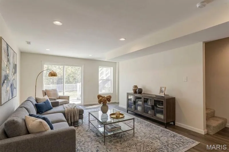 Virtually staged lower level rec-room — 456 Dusty Brook Drive, O'Fallon, MO 63366