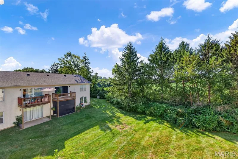 View From the Deck — 74 Sugar Glen Court #6, St Peters, MO 63376