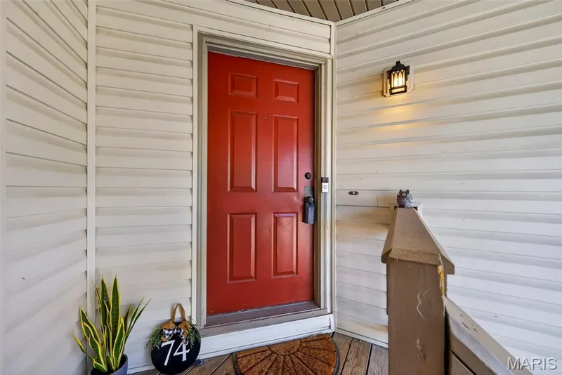 Front Door to the Condo — 74 Sugar Glen Court #6, St Peters, MO 63376