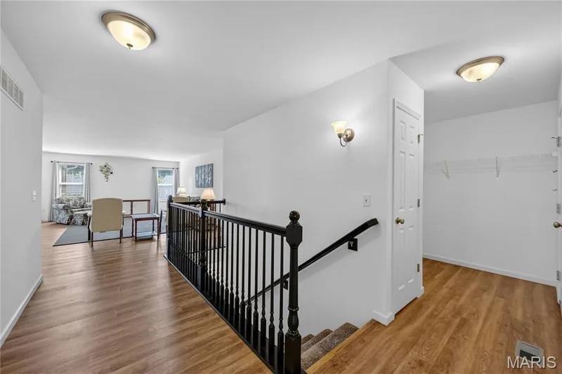 Hallway leading to Greatroom and Kitchen — 619 Wilmer Meadow Drive, Wentzville, MO 63385