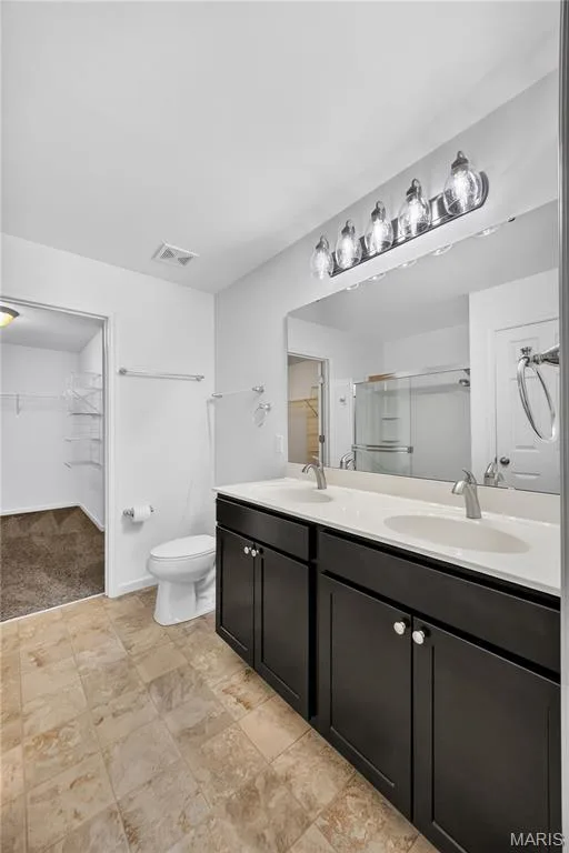 Primary Bathroom — 619 Wilmer Meadow Drive, Wentzville, MO 63385