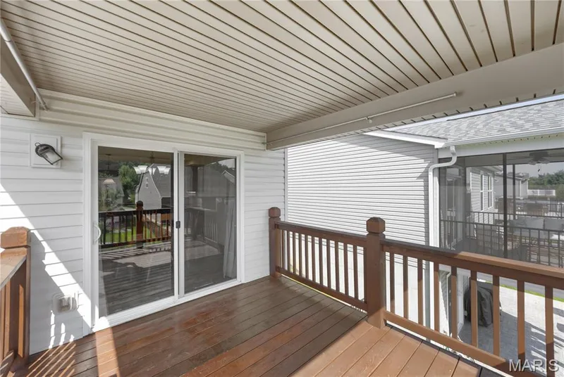 More of the covered deck — 619 Wilmer Meadow Drive, Wentzville, MO 63385