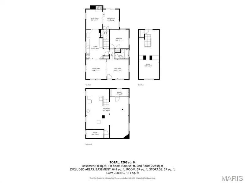 Whole Home - Floorplan — 201 Perry Street, St Charles, MO 63301
