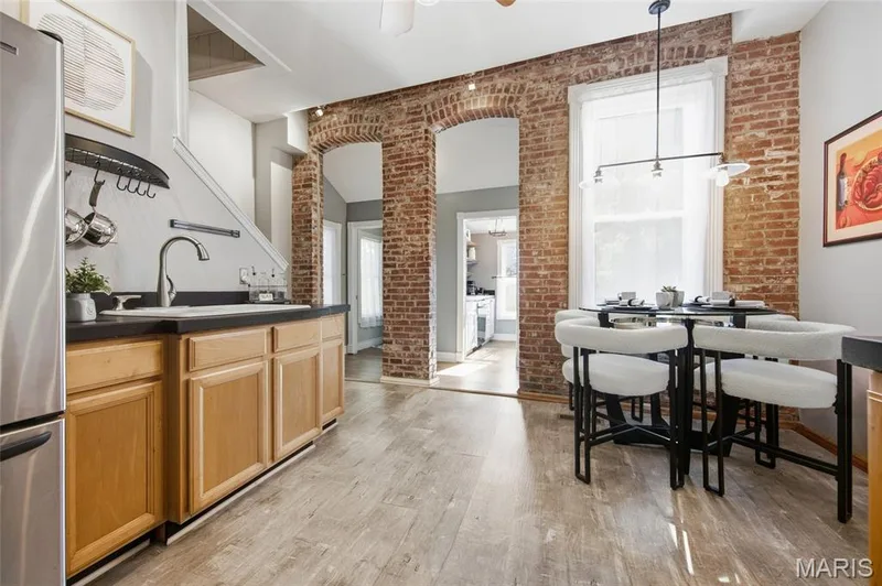 Historical Exposed Brick — 1216 N 5th Street, St Charles, MO 63301