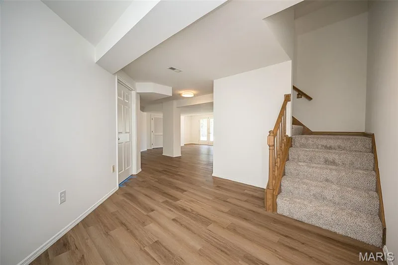 We are not done yet! Come on down to the finished lower level — 440 Meramec Way, St Charles, MO 63303