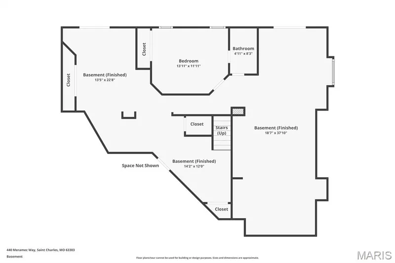 Lower level — 440 Meramec Way, St Charles, MO 63303