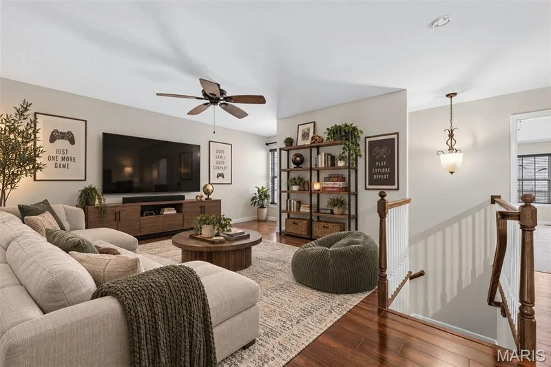 Virtually staged picture of the Loft — 1700 Coupru Court, St Peters, MO 63376