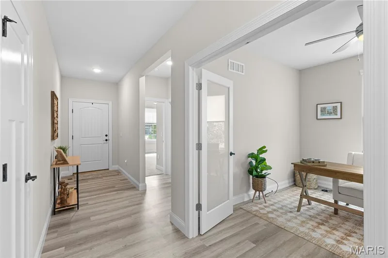 Light Luxury Vinyl Plank Flooring, recessed lighting neutral color and BURSTS of natural light. — 89 Alta Mira Court, Dardenne Prairie, MO 63368