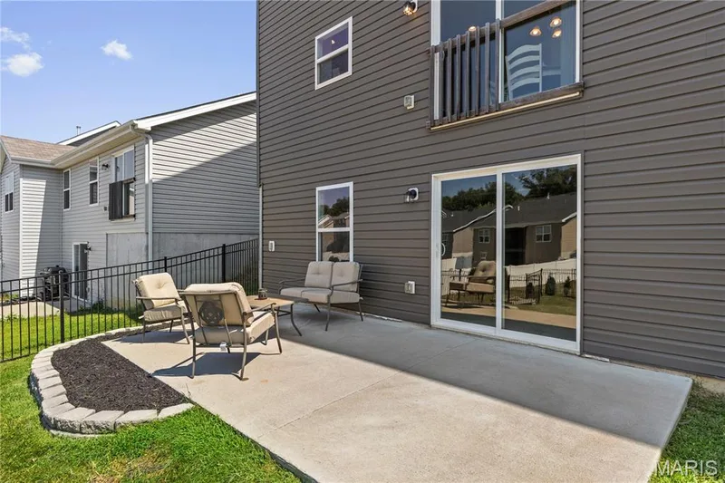 Large patio off of walk-out basement — 211 Brookview Way Court, O'Fallon, MO 63366