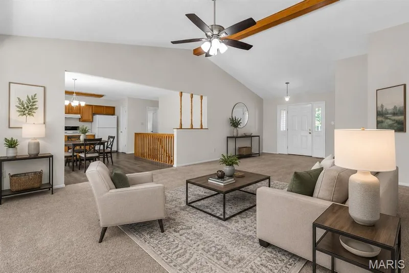 View 2 virtually staged — 882 Sara Beth Court, St Peters, MO 63376