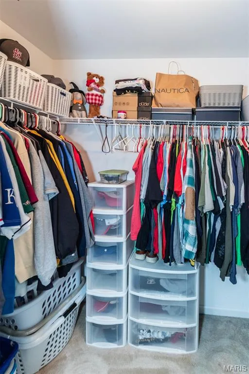Primary walk-in closet. — 21 Meadow Vista Court, St Peters, MO 63376