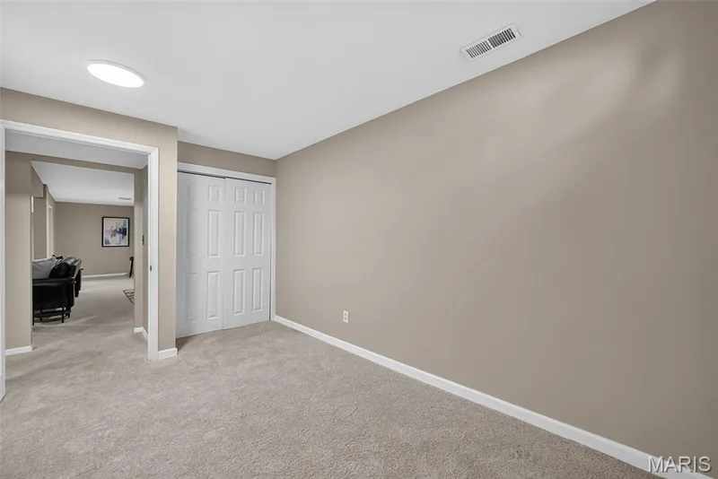 Basement sleeping room/bonus room 2 — 1768 Orchard Hill Drive, Chesterfield, MO 63017