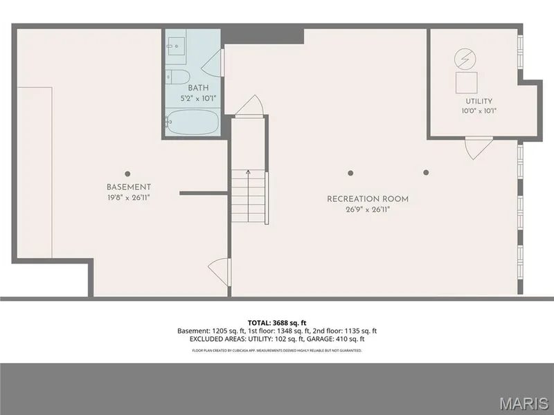 Lower Level — 1917 Dovercliff Court, Chesterfield, MO 63017