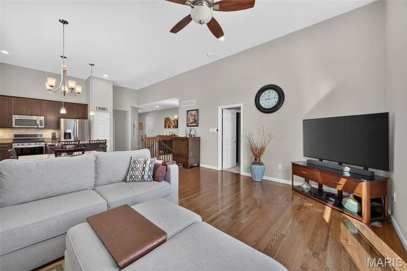 Great room — 1052 Silo Bend Drive, Wentzville, MO 63385