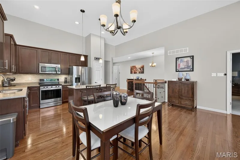 Dining area — 1052 Silo Bend Drive, Wentzville, MO 63385