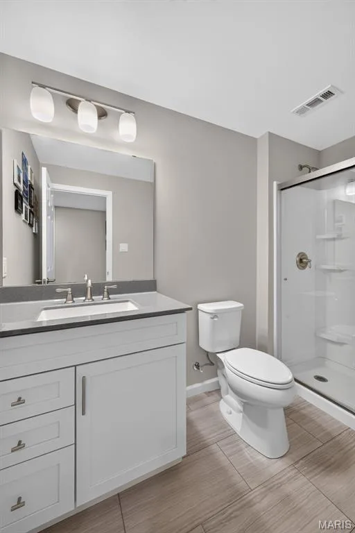 Lower level full bath — 1052 Silo Bend Drive, Wentzville, MO 63385