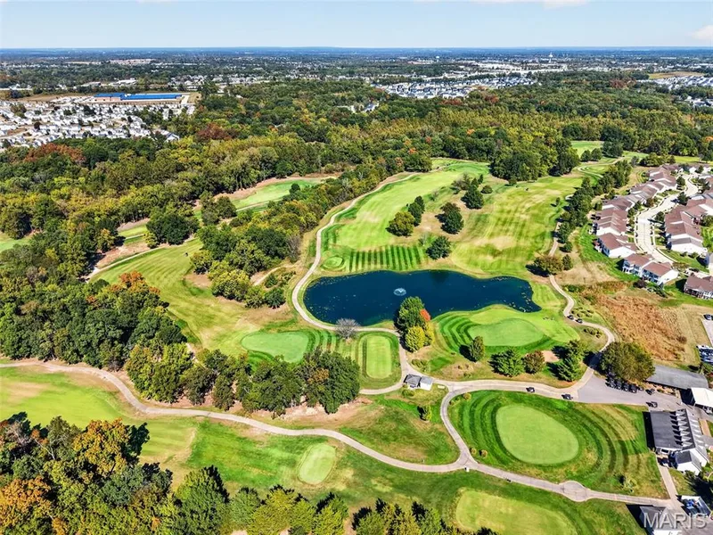 View of golf course — 1052 Silo Bend Drive, Wentzville, MO 63385