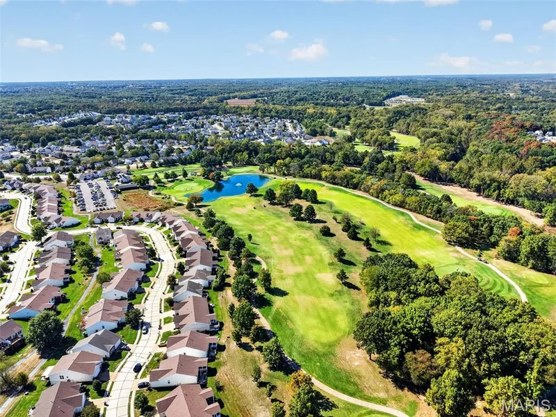 View of golf course — 1052 Silo Bend Drive, Wentzville, MO 63385
