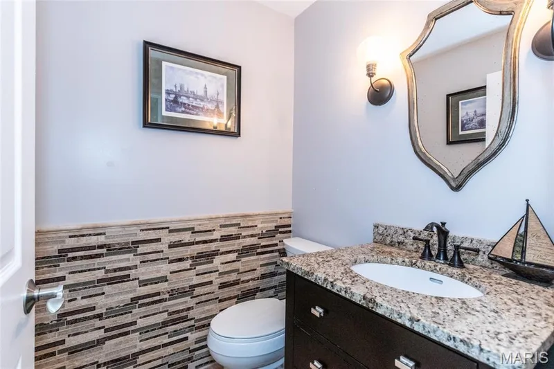 Main Level 1/2 Bath — 332 Golden Cherry Drive, Grover, MO 63040