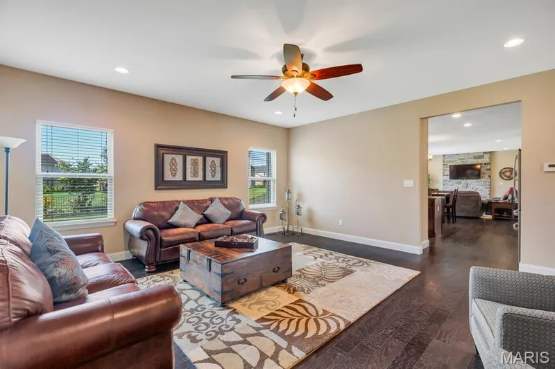 Natural, Overhead, & Recessed Lighting — 221 Oakhurst Circle, O'Fallon, MO 63367