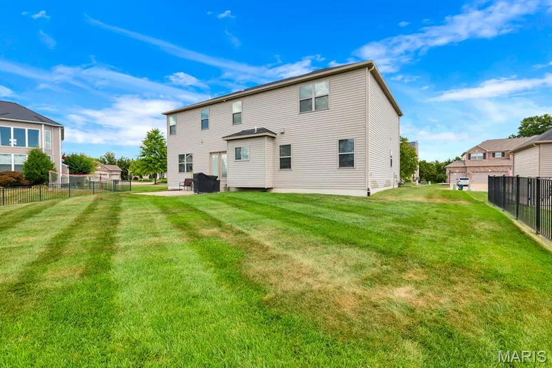 Spacious, Level Backyard — 221 Oakhurst Circle, O'Fallon, MO 63367