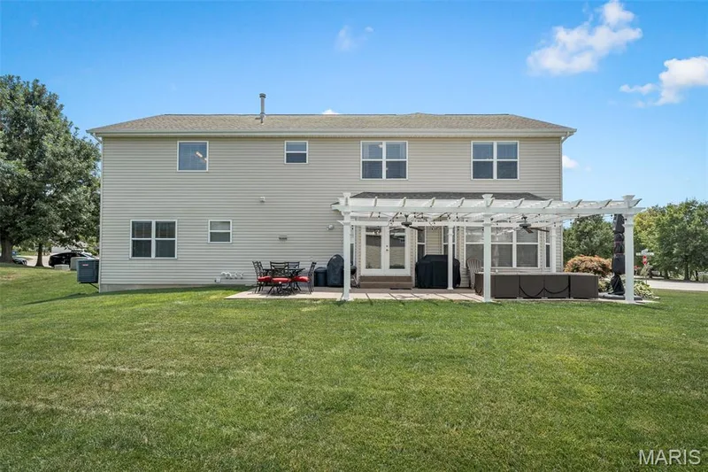 existing backyard — 103 Mackintosh Lane, O'Fallon, MO 63368