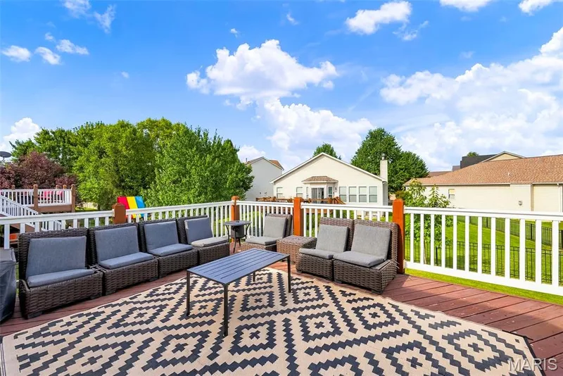 Overlooking the backyard — 513 Country Chase Drive, Lake St. Louis, MO 63367