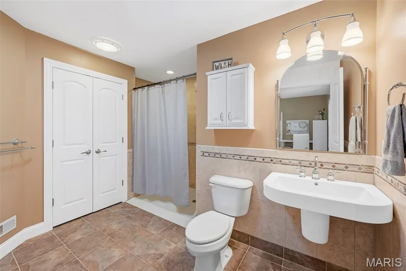 Main level accessible bathroom — 4231 Towers Road, St Charles, MO 63304