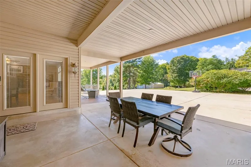 Large covered patio — 4231 Towers Road, St Charles, MO 63304