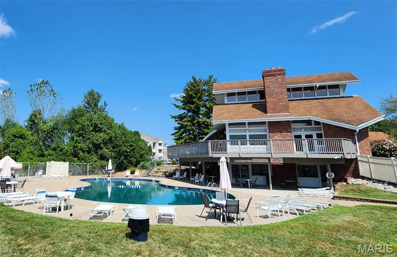 Meadow Ridge Pool &amp; Clubhouse! — 1278 Stephenridge Drive, St Charles, MO 63304
