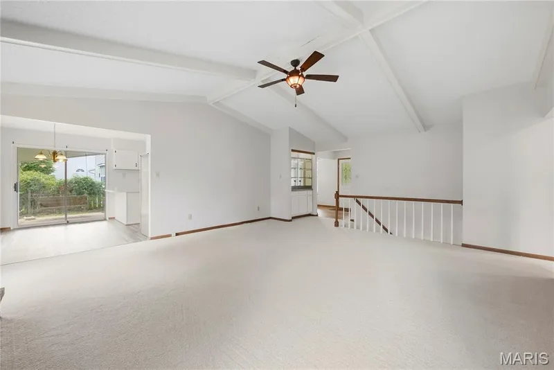 LOTS of Space to Enjoy in the Great Room! Near the stairs is the Built-In Entertainers Cabinetry! — 1278 Stephenridge Drive, St Charles, MO 63304