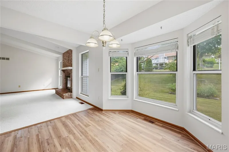Eat-In Kitchen Breakfast Area with Bay Window! — 1278 Stephenridge Drive, St Charles, MO 63304
