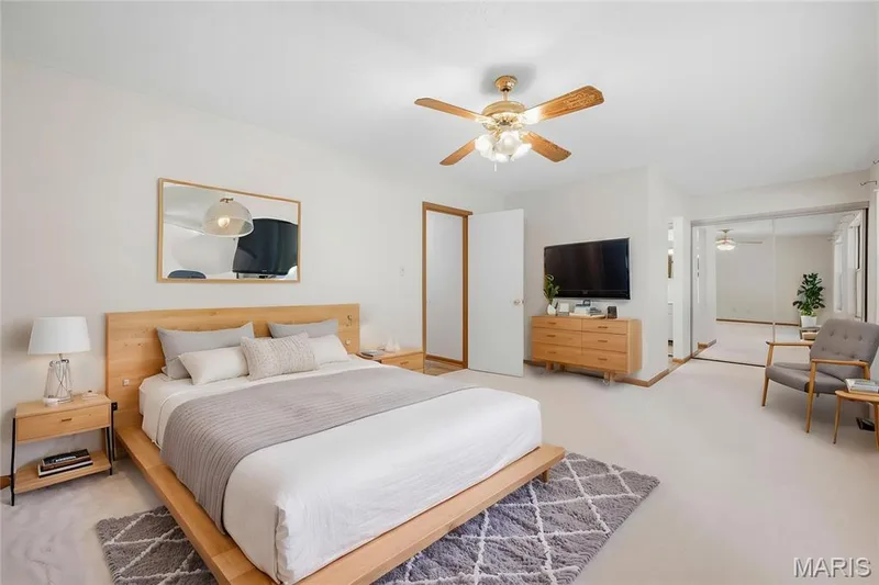 VIRTUAL STAGING! Owners Suite has TWO Full-Size Closets! Note the Direct Access to the Owners Bath! — 1278 Stephenridge Drive, St Charles, MO 63304