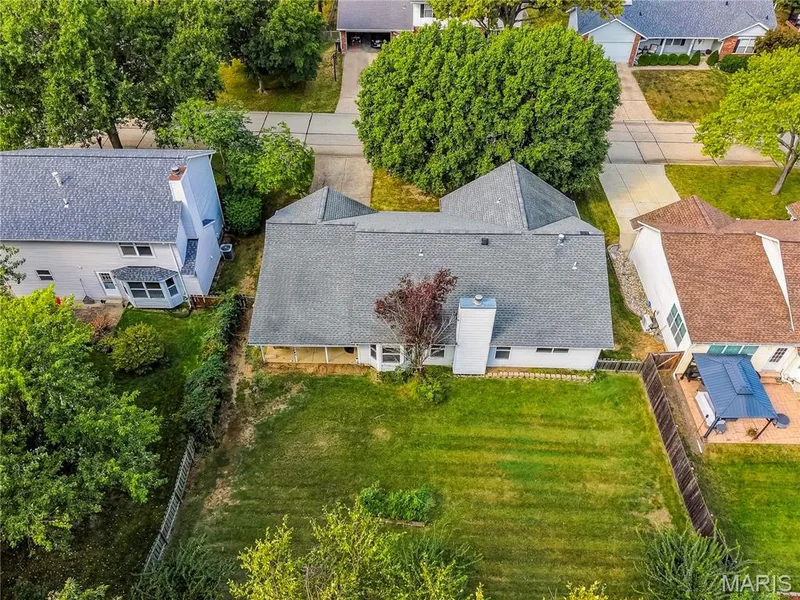 Aerial View of 1278 Stephenridge Drive! — 1278 Stephenridge Drive, St Charles, MO 63304