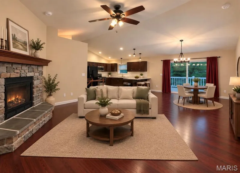 Photo has been digitally staged — 10904 Mahogany Drive, Foristell, MO 63348