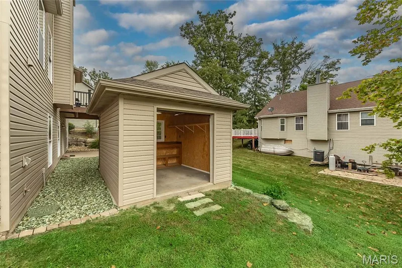 Golf Cart Garage, or Lawn Mower, or garden shed whatever works best for your needs — 10495 Walnut Lane, Foristell, MO 63348