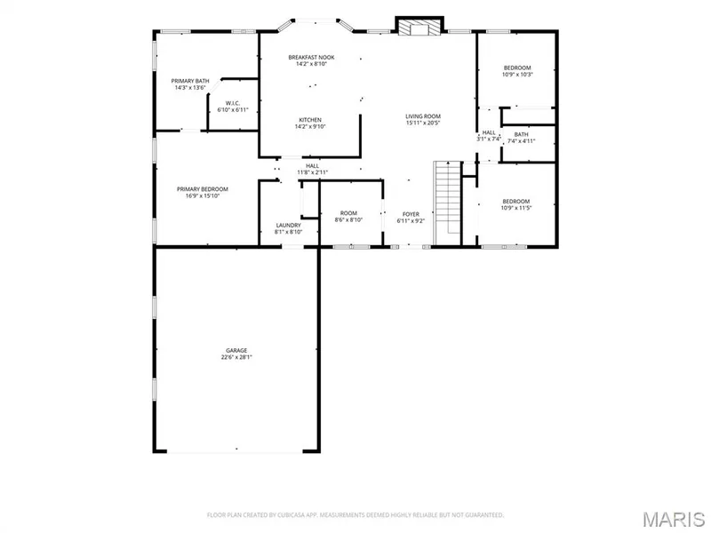 Main floor — 10495 Walnut Lane, Foristell, MO 63348
