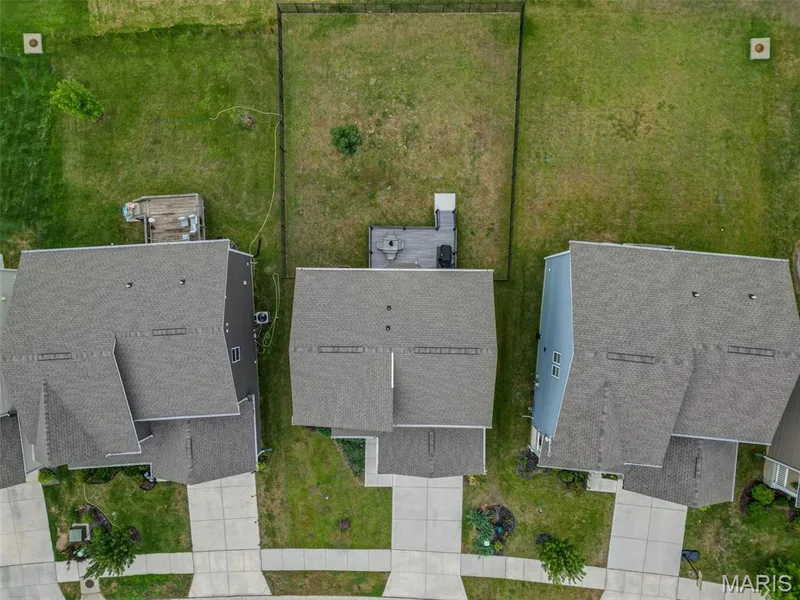 Overhead Aerial View of Lot — 337 Dalriada Boulevard, O'Fallon, MO 63368