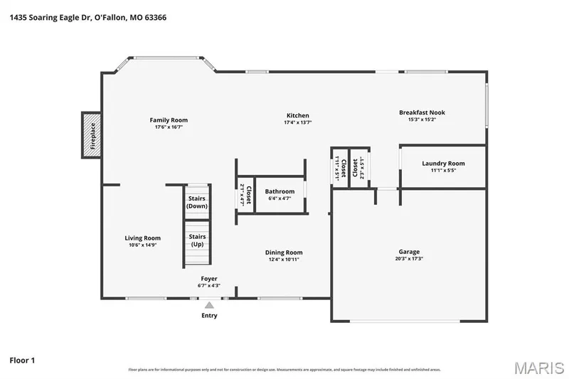 1435 Soaring Eagle Drive, O'Fallon, MO 63366 — listing photo 15 of 34