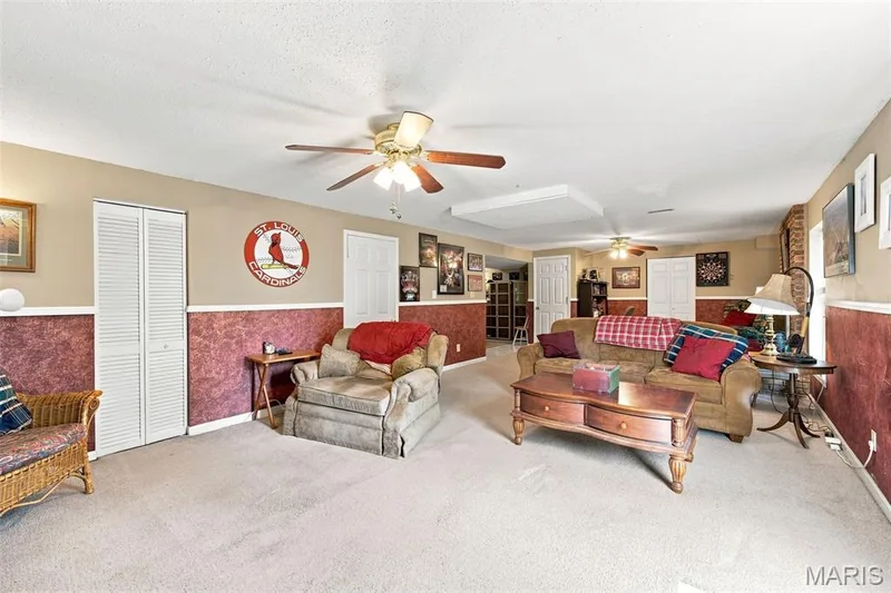 The finished lower level is a huge space! — 16337 Centerpointe Drive, Grover, MO 63040